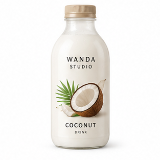 Fictional Coconut daydream packaging